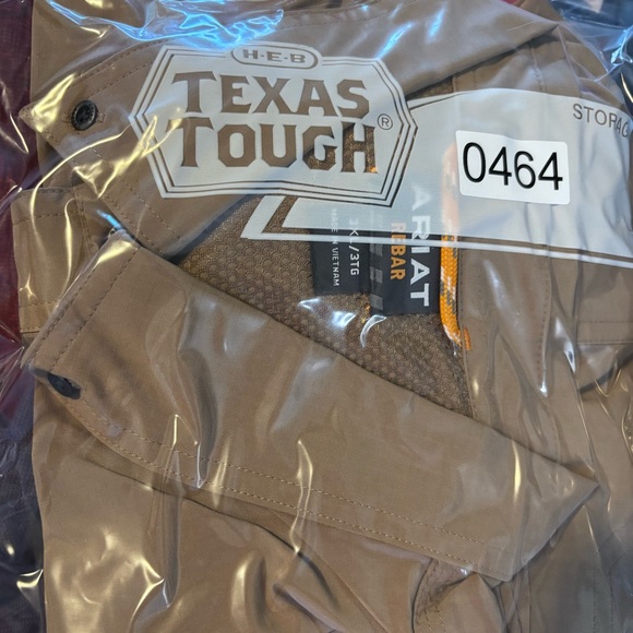 Ariat Rebar Men's Khaki Color Button-Down Shirt - Picture 13 of 13